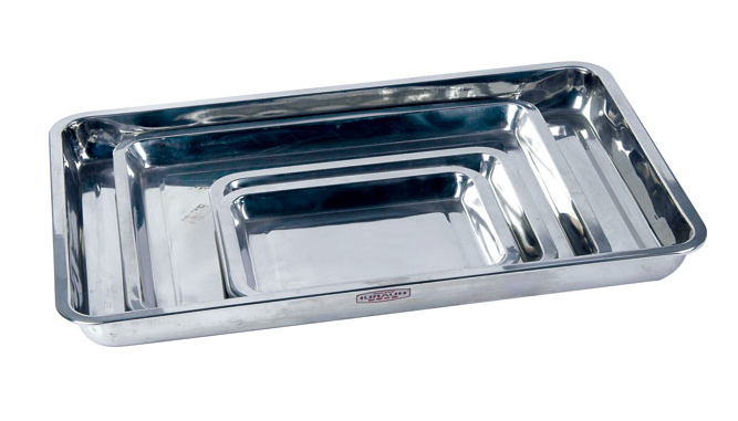 醫用不銹鋼不帶蓋方盤